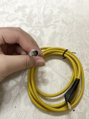 قطعات دستگاه تست سختی کابل اتصال 3 پین 1.5 متر