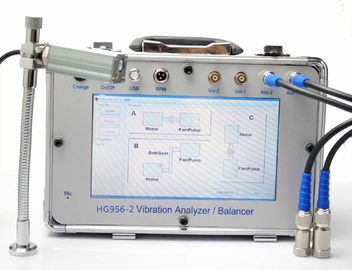 HG956-2 تجزیه و تحلیل ارتعاش / تعادل لرزش و تجزیه و تحلیل طیف نزولی چند پارامتر تشخیص غلتک