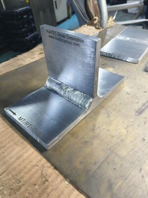 کیفیت  PT DYE Penetrant Inspection Training and Examination Standard Testing Specimen Block Kit کارخانه