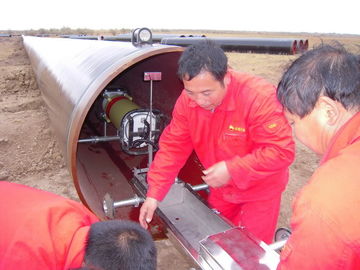 عملکرد آسان 110 ولت 220 ولت HUATEC X Ray Pipeline Crawlers Radiography Pipeline Inspection