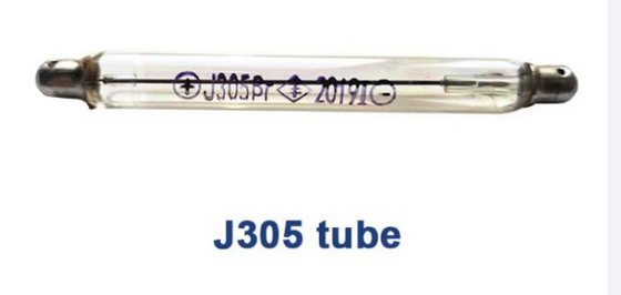 J305 لوله گایگر مولر شیشه شمارنده لوله گایگر برای دزیمتر شخصی
