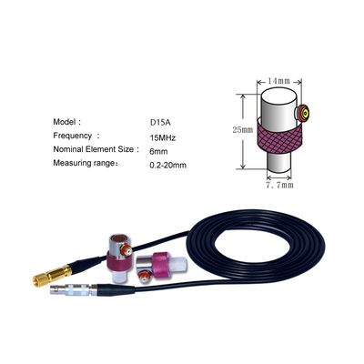 اندازه گیری ضخامت متری قطعات بسیار نازک تا 0.15mm دو نقطه
