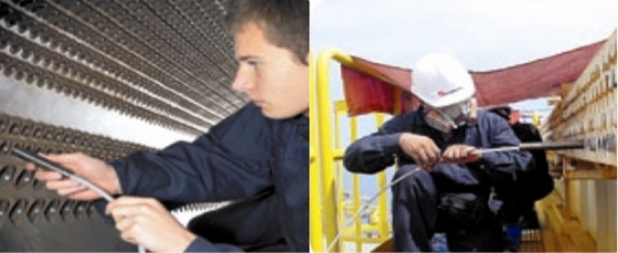 HEF-24ET آشکارساز عیب جریان گردابی چند فرکانسی برای لوله‌های بویلر و مبدل‌های حرارتی