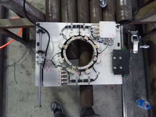 Mobile drill pipe magnetic flux leakage detection equipment HMTD